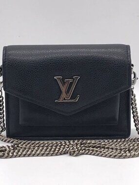 Louis Vuitton Pochette My Lockme Mini Chain Shoulder Bag Noir Black Price